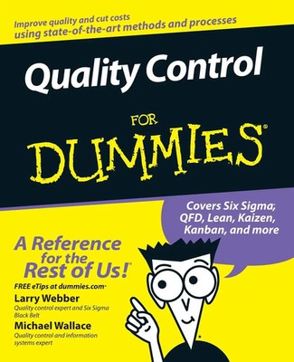 Quality Control for Dummies | Larry Webber (u. a.) | Englisch | Taschenbuch