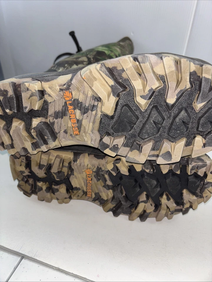 LaCrosse Men's Alphaburly Pro 18" 800G Waterproof Hunting Boot Size 6 - Image 4 of 4