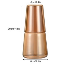 Champagne 800ml Insulated Water Bottle Set For One Person Drinkware