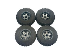 Proline 10142 Hyrax 1.9 Crawler Tires W Probuild Aluminum Wheels Set Of 4 #15439
