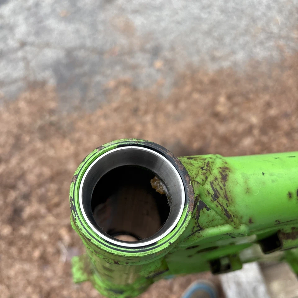 Kawasaki KX 250 G1 1989 cuadro chasis carrocería principal KX250 89 OEM ✅sin grietas✅ Foto 3 de 4