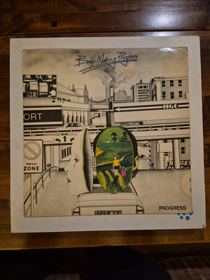 Progress   Busy Making Progress 1978 Original 12'' Vinyl LP 