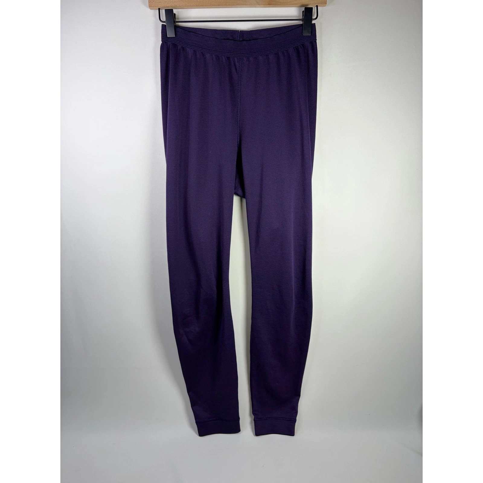 Patagonia Men's Vintage Purple Capilene Base Layer Pants Leggings Size Small