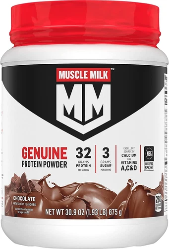 Genuine Chocolate Protein Powder, 1.93 lbs, 32g Protein, NSF Certified deal from eBay