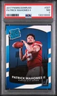 2017 PANINI DONRUSS #327 PATRICK MAHOMES II ROOKIE RC PSA 7