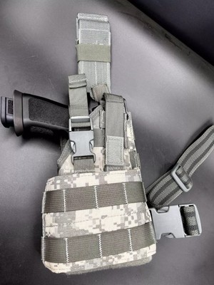Sig P226  w/ TLR-1,  X300    USA Holster  Canvas Leg Drop  Molle