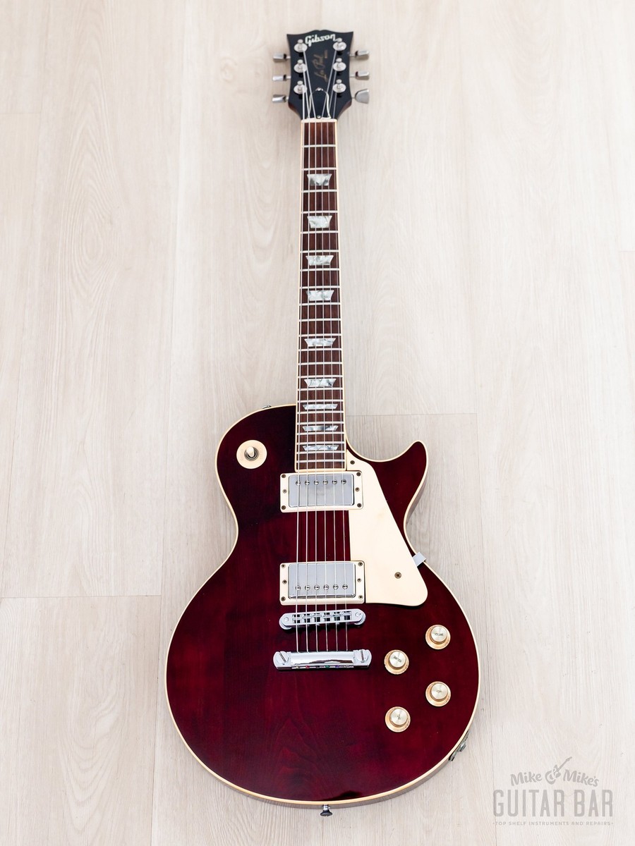 1978 Gibson Les Paul Standard Vintage Guitar Wine Red w/ T Tops