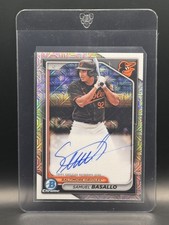 2024 Bowman - Chrome Prospect Mega Box Autographs Samuel Basallo #BMA-SB (AU,...