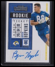 2020 Panini Contenders #197 Brycen Hopkins