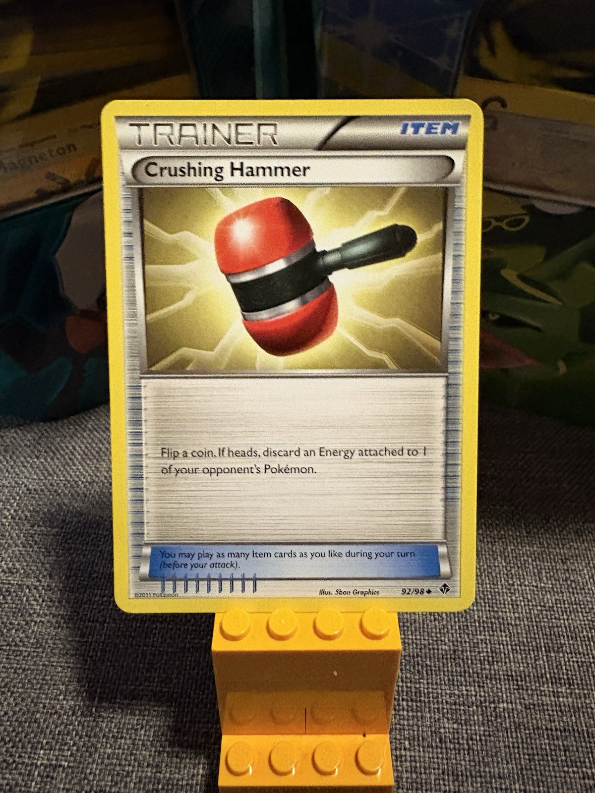 Pokemon Trading Card - Emerging Powers: Crushing Hammer 92/98
