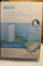 Janibell Akord 2 Pack Refill Liners/ Fits Akord Receptacle Only/ Series 330