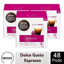 Nescafe Dolce Gusto Espresso Coffee Pods, x48 Drinks 0.38 per lighter