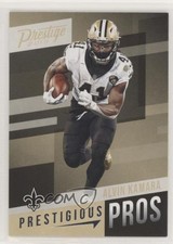 2019 Panini Prestige Prestigious Pros Alvin Kamara #PP-AK 1u6