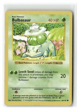 Bulbasaur [Shadowless] #44 Prices | Pokemon Base Set | Pokemon Cards