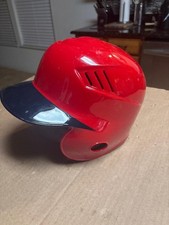 AUTHENTIC Batting Helmet Red 7 1/2 RAWLINGS PROFESSIONAL BATTING HELMET