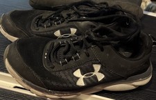 Under Armour Charged Assert Running Shoes Youth Size 4.5Y Clean Grunge Used