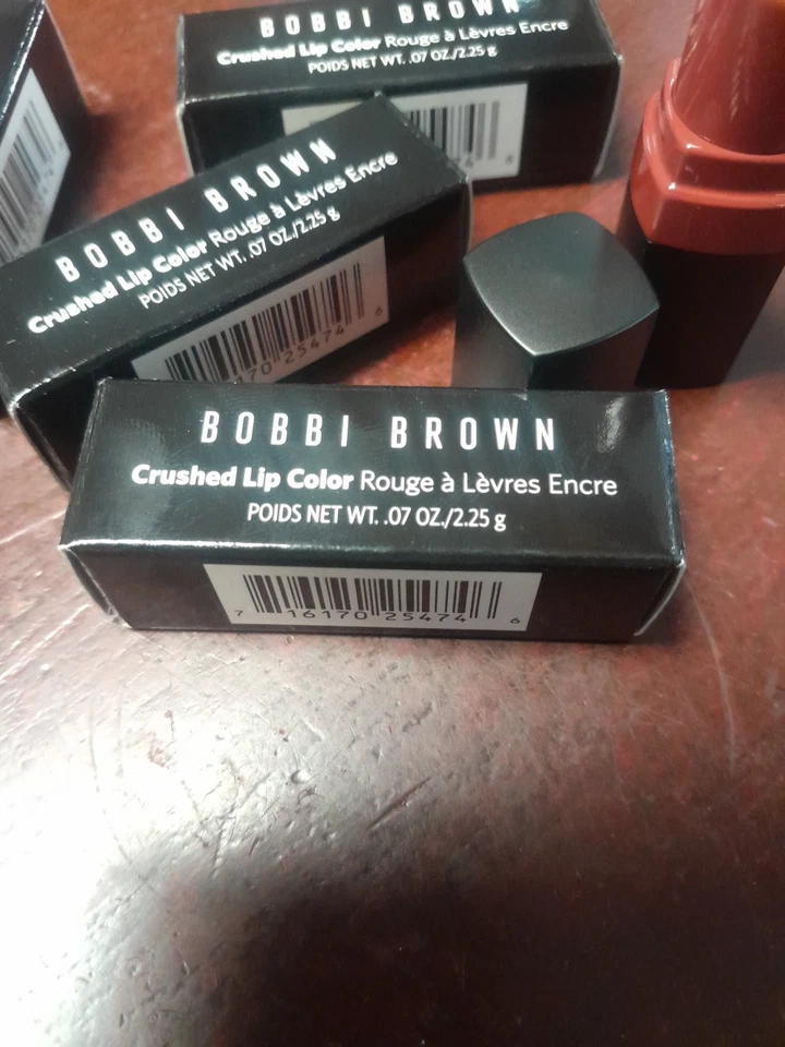[Lot Of 3] Ruby Bobbi Brown Crushed Lip Color Lipstick Travel Size 0.07oz/2.25g - Image 4 of 4