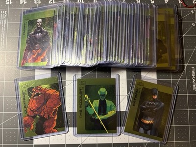2025 Skybox Metal Universe Batman Lime Green FX /175 Multiple Characters U Pick