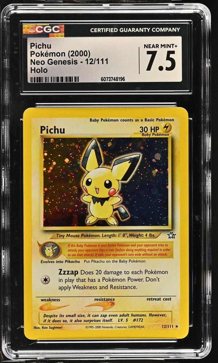 Pichu 12/111 Neo Genesis for sale | eBay