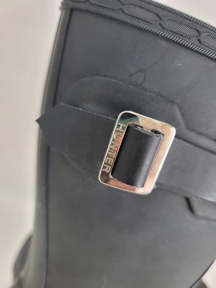 Hunter Women's Original Short Boot Black US 5 EU 36 Rain Boots Waterproof Womens - Image 4 of 4