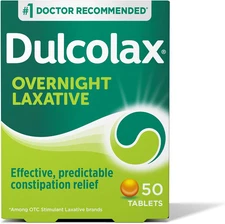 Stimulant Laxative Tablets, Predictable & Effective Constipation Relief, Relieve