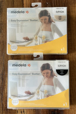 Medela Pumping Bra lot of 2 S small Easy Expression Bustier Hands Free New