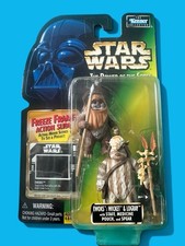 Kenner Star Wars Power of the force Ewoks Wicket and Logray Freeze Frame with...