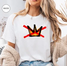 NO KINGS Shirt | Democracy Over Royalty Anti-Monarchy Protest Unisex Tee