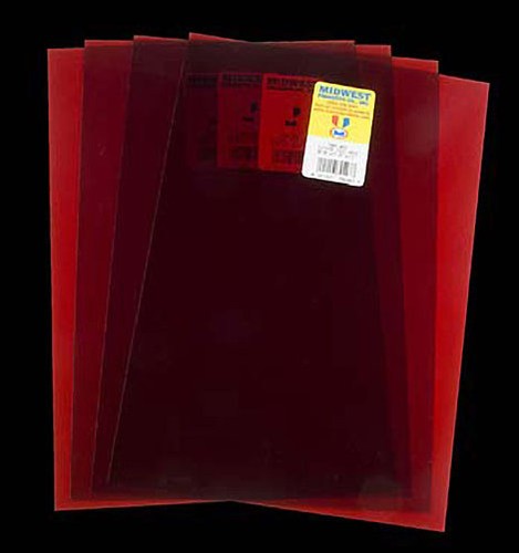 NEW Midwest Red Sheet PVC .010 (4) 704-03 NIB