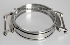 48,7mm STEEL Grade 316L POLISH CASE for pocket MOVEMENT ∅42-44mm JWC MOSER ELGIN