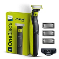 Philips OneBlade Turbo2X Hybrid Trimmer & Shaver with Dual Protection Technology