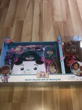 DISNEY Jr. Doc McStuffins Dr's Bag Set  Lil Nursery Pal - Ladybug  New.