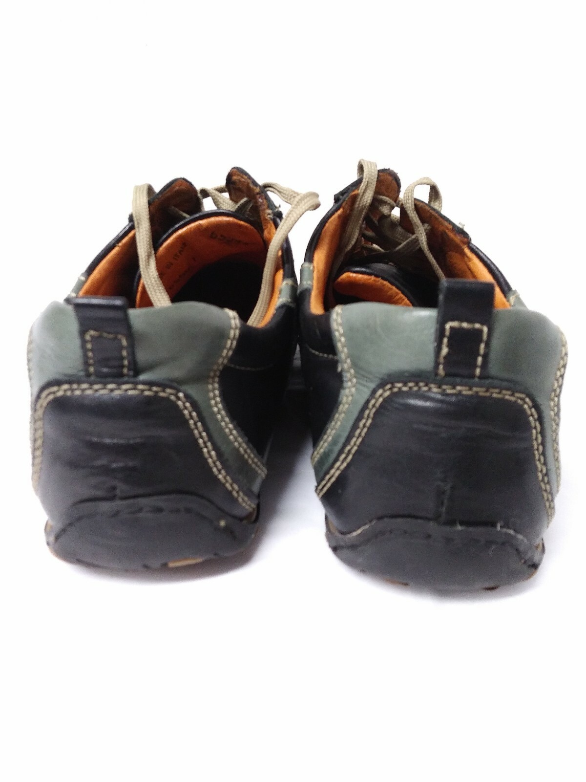 Bacco Bucci Shoes Mens 7.5 Troy Wide Italian Leather Sneakers Black