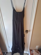 Nine West Black Ruffle Dress XL