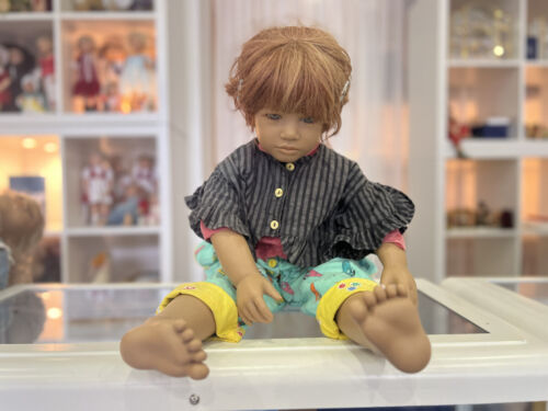 Annette Himstedt Puppe Janka 65 cm. Top Zustand  - Photo 1/2
