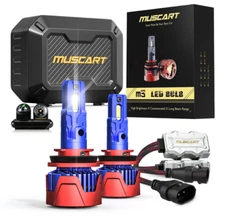 9006/HB4 Muscat M3 20000LM/100W LED Headlight Bulbs