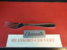 FOURCHETTE POISSON CHRISTOFLE ATLAS 19 CM TRÈS BEL ÉTAT MÉTAL ARGENTÉ ;