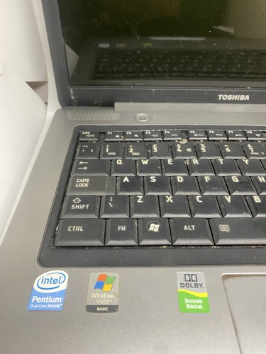 Toshiba Satellite Pro A300-2C4 15" Inch Laptop Computer Faulty Spares/Repairs - Picture 8 of 24