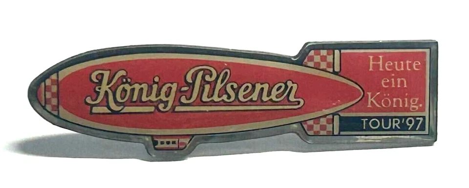 König Pilsener Zeppelin Tour ´97 Bier Pin (H31)