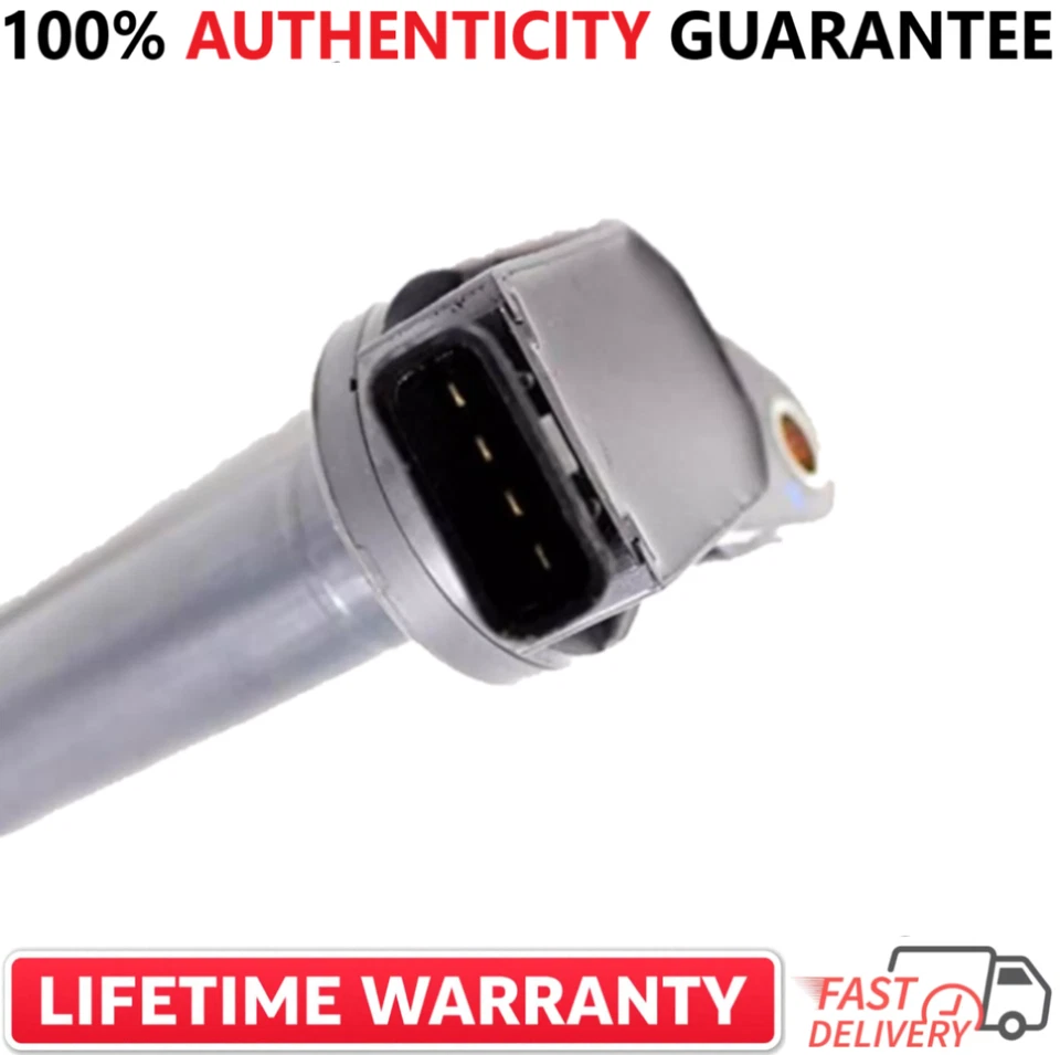 GENUINE DENSO x1 Ignition Coil For 2005-2020 Toyota, Lexus I4 V6 V8, 90919-02251 - Image 3 of 4