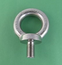 Stainless Steel 316 Heavy Duty Lifting Eye Bolt M12 1/2" Load Rated at 1.25T