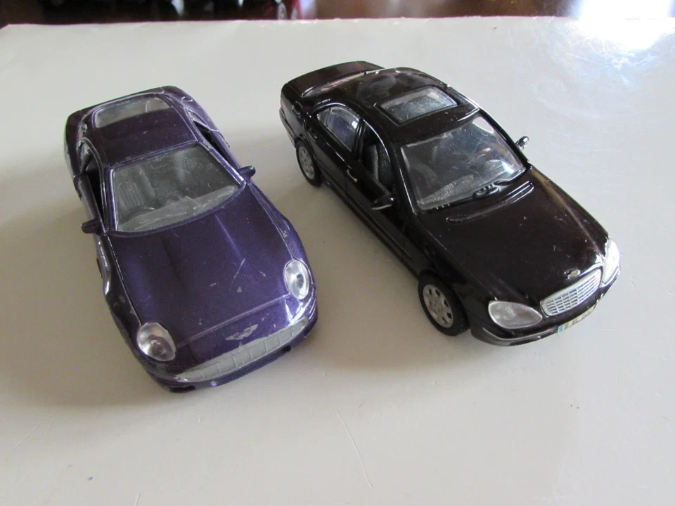 MAISTO - Mercedes S Class 500 e Aston Martin DB7 -  sc. 1:40/43 - Immagine 2 di 4