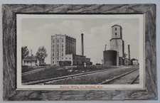 Marshall Milling Company Marshall Minnesota Factory & RR Tracks 1911 RPPC 286