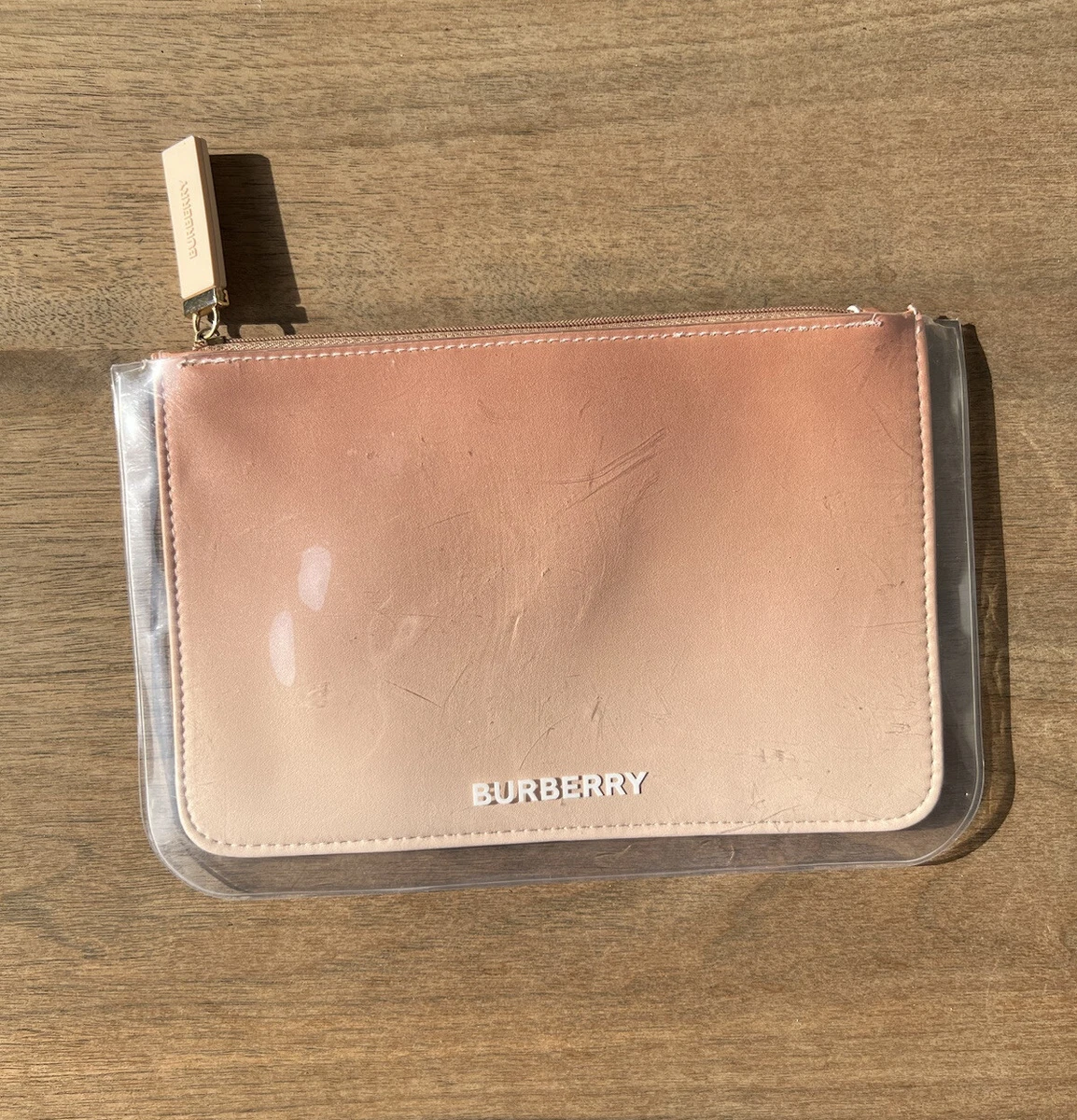 Burberry cosmetic deals pouch