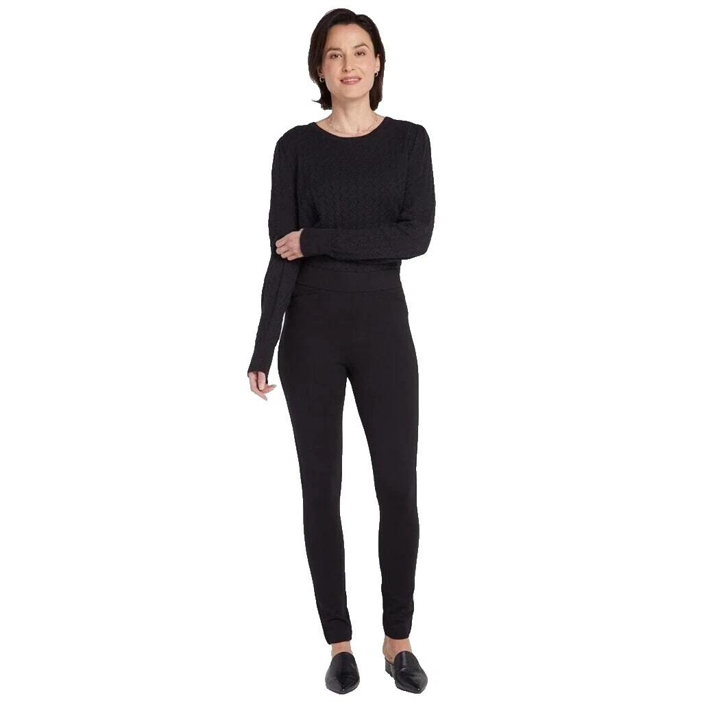 NYDJ Viscosa Leggings Negro para Mujeres