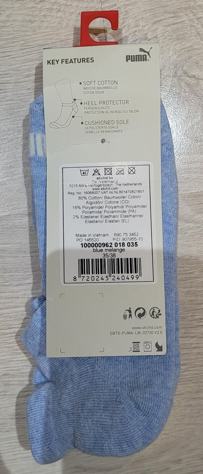 SAOLA Puma Sneaker Protettore Tacco Sneaker Cuscino Cuscino (2 PAIA)