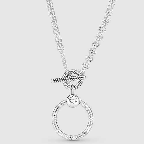 Authentic PANDORA Necklace Moments O 