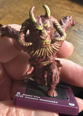 Dreamblade Horned Marauder #51/60 Beast' Fury Baxar's War Figure