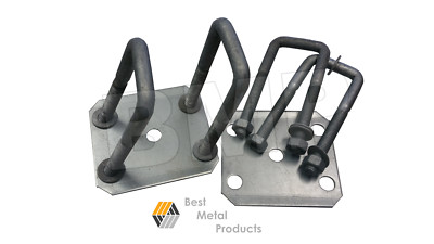 (2)Boat Trailer Leaf Spring Axle M14 U-Bolt Kits 1000306 - Foto 6