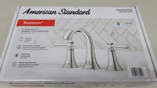 American Standard Rumson 8" Wide-Spread 2-Handle Bathroom Faucet - Chrome